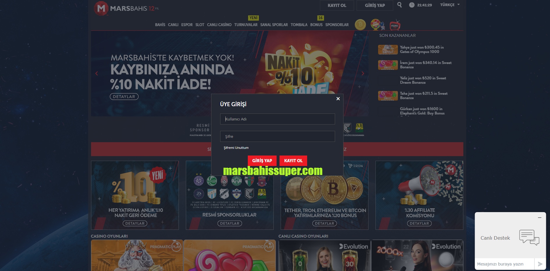 Marsbahis